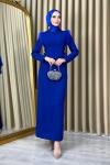 Perla Elbise Saks Mavisi