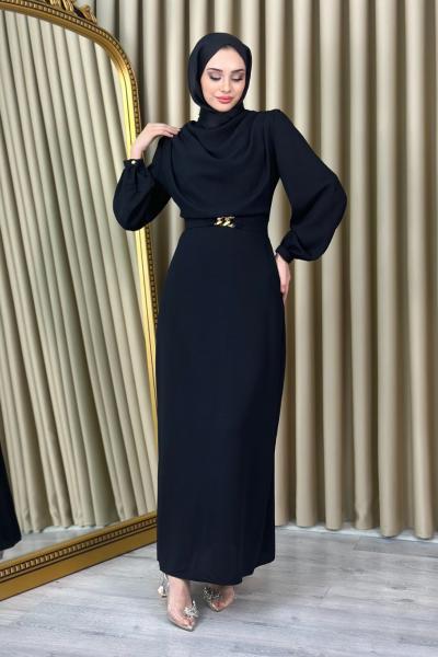 Nadide Elbise Siyah