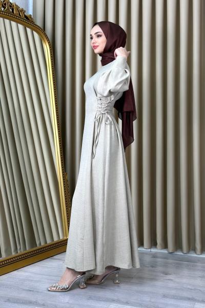 Aşkın Elbise Taş Rengi