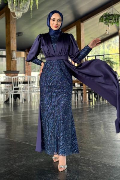 Ayşen Abiye Lacivert