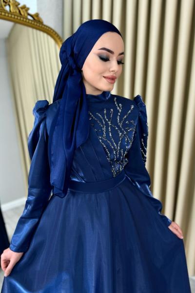 Zübeyde Abiye Lacivert