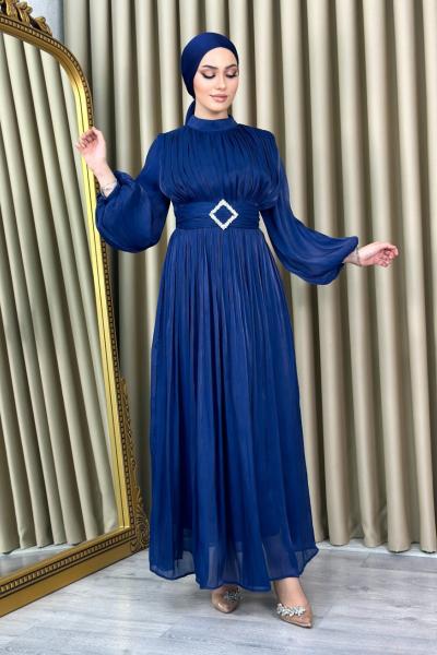 İzabel Abiye Lacivert