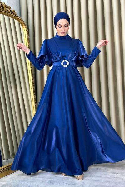 Manolya Abiye Lacivert