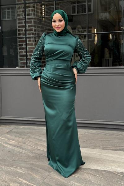 Şura Abiye Tesettür Zümrüt