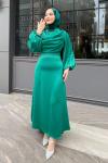 Yaren Abiye Tesettür Yeşil