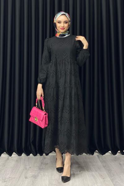 GÖKÇE ELBİSE Siyah