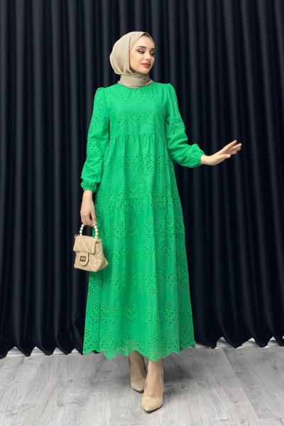 GÖKÇE ELBİSE Yeşil