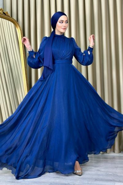 Sevcan Abiye Lacivert