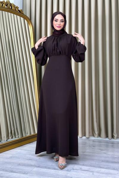 Seyhan Elbise Kahverengi