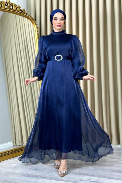 İlayda Abiye Lacivert