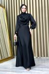 Zeynep Abiye Tesettür Siyah