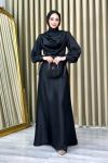 Zeynep Abiye Tesettür Siyah