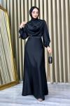 Zeynep Abiye Tesettür Siyah