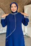 Deniz Abiye Tesettür Lacivert