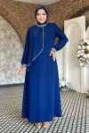 Deniz Abiye Tesettür Lacivert