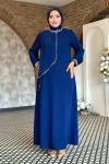 Deniz Abiye Tesettür Lacivert