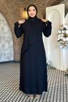 Deniz Abiye Tesettür Siyah