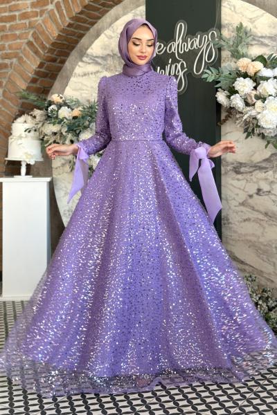 Rüya prenses abiye Lila