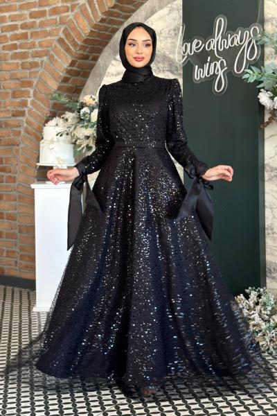 Rüya prenses abiye Siyah