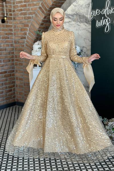 Rüya prenses abiye Bej