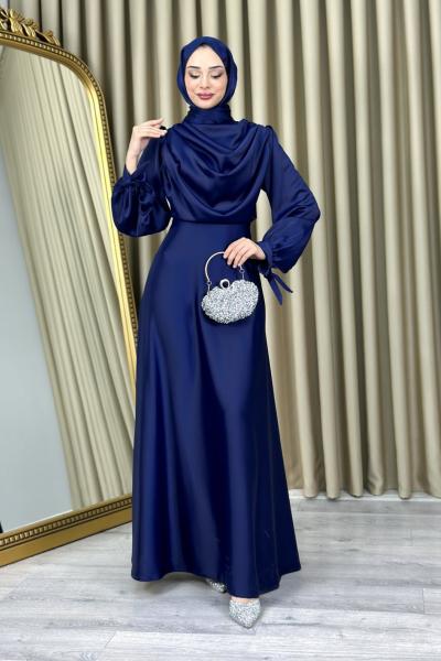 Zeynep Abiye Tesettür Lacivert
