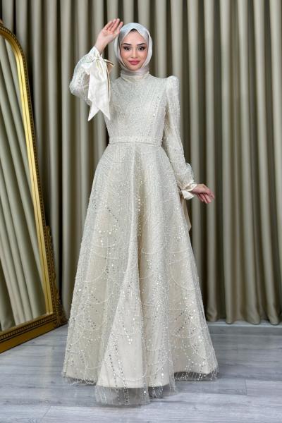 Buse abiye Taş Rengi