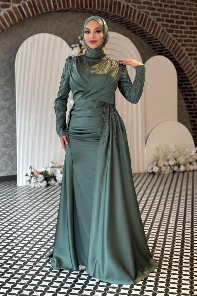 Eftelya Abiye Mint Yeşili