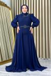 Elif tesettür abiye Lacivert