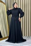 Elif tesettür abiye Siyah