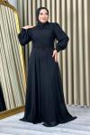 Elif tesettür abiye Siyah