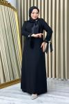 Sevilay tesettür abiye Siyah