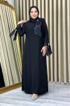 Sevilay tesettür abiye Siyah