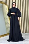 Türkan tesettür abiye Siyah