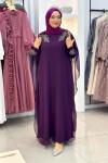 Hayal tesettür abiye Mor