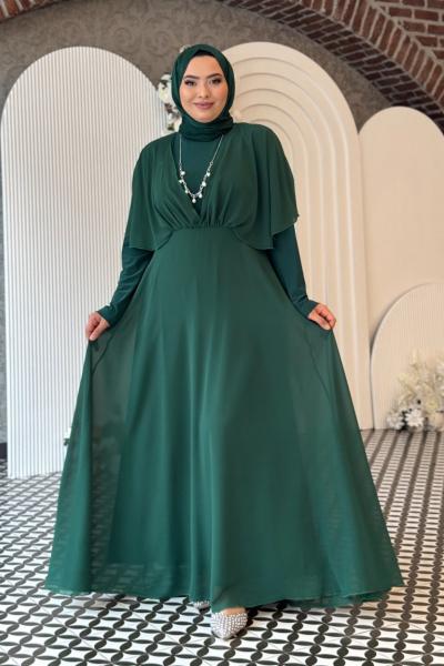 Şule tesettür abiye Zümrüt