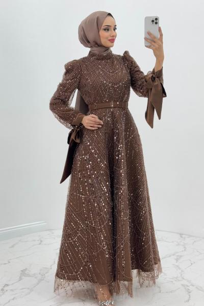 Buse abiye Kahverengi