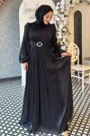 Nedime tesettur abiye Siyah