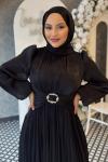 Nedime tesettur abiye Siyah