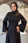 Hadise Tesettür Abiye Siyah