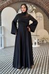 Hadise Tesettür Abiye Siyah