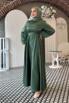 Nazlı Tesettür Abiye Mint Yeşili