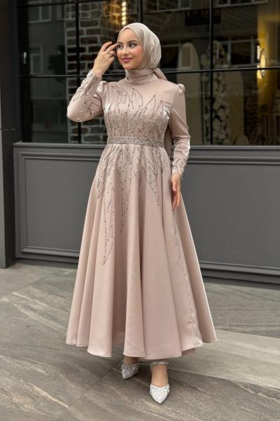 Ayten Tesettür Abiye Vizon