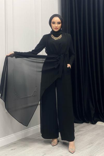 ESRA PELERİNLİ TULUM Siyah