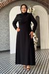 Rana Tesettür Abiye Siyah