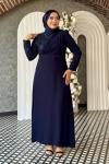 Rana Tesettür Abiye Lacivert