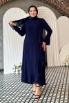 Tansu Tesettür Abiye Lacivert