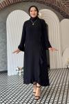 Tansu Tesettür Abiye Siyah