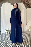 Feyza Tesettür Abiye Lacivert