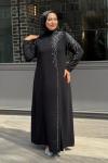 Didem Tesettür Abiye Siyah