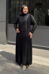 Didem Tesettür Abiye Siyah